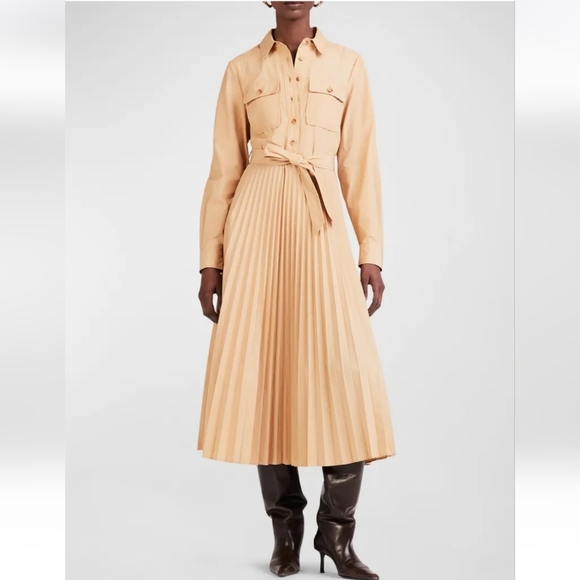 NWT Derek Lam 10 Crosby Shirtdress - Picture 2 of 4